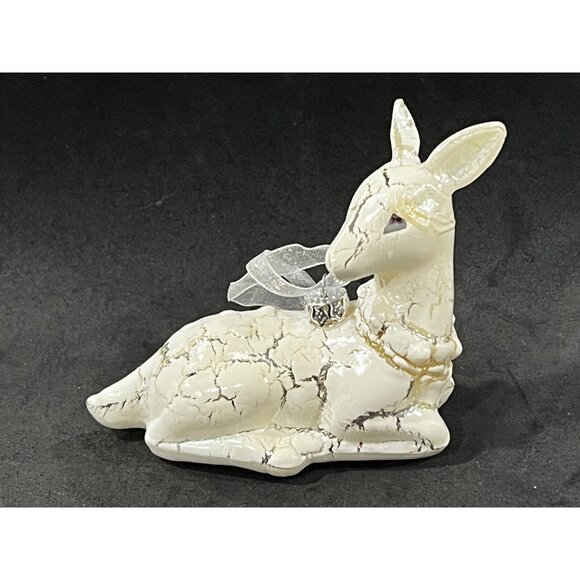 2010 Hallmark Keepsake New Fawn Deer Christmas Tree Glass Ornament HM11 - Picture 2 of 6